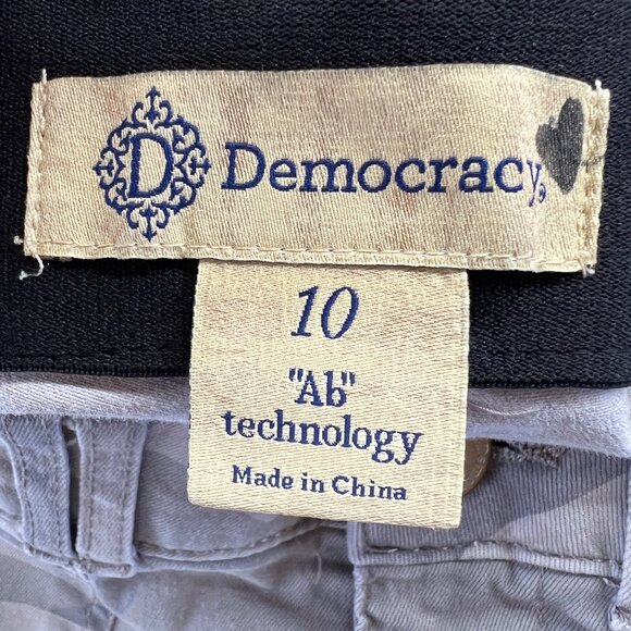Democracy "Ab"Technology Camouflage Multi-pocket Pants Gray Size 10 - Picture 6 of 9